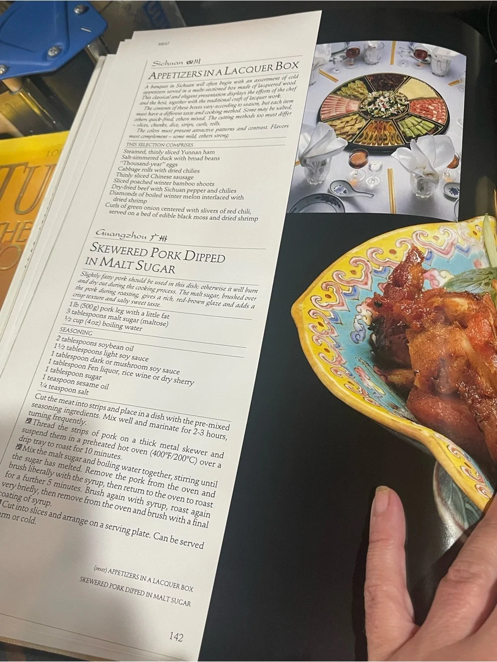 1986 CHINA THE BEAUTIFUL COOKBOOK Large Recipes 2nd Printing